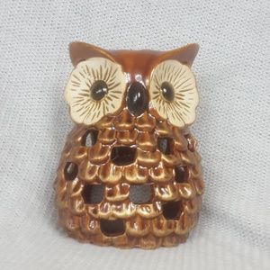 Owl Votive Candle Holder